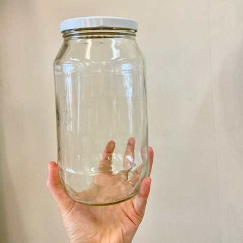 2 Litre glass jar