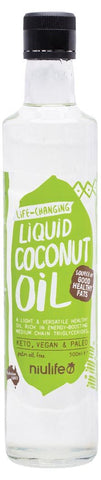 Coconut Oil Liquid Fractionated  Niulife  500ml