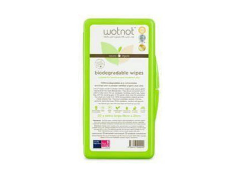 Wotnot biodegradable travel pack 20x wipes
