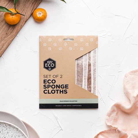 Reusable Sponge Cloth 'Ever Eco' 2 pack