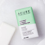 Solid Shampoo Bar Coconut & Argan Oil 'Acure' 140g