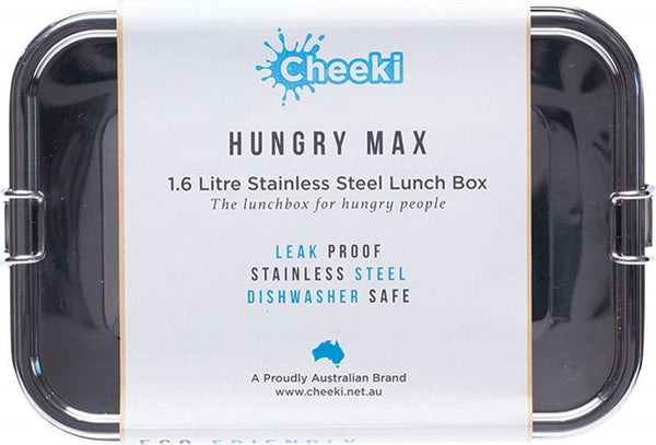 Stainless steel lunch box double stack 1 L CHEEKI