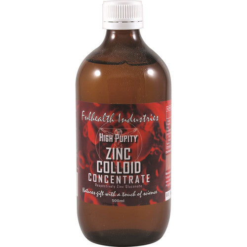 Fulhealth Industries Zinc Colloid Concentrate 500 ml