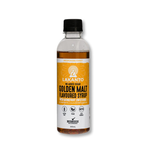 Lakanto Golden Malt Flavoured Syrup Monkfruit Sweetener 300ml