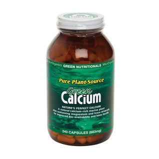 Green Calcium 'Green Nutritionals' 60 Capsules