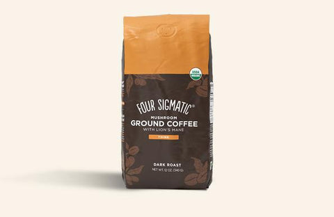 Mushroom Ground Coffee Mix with Lion's Mane 'Four Sigmatic'