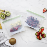 Reusable Silicone Food Pouches 'Ever Eco' Set of 2