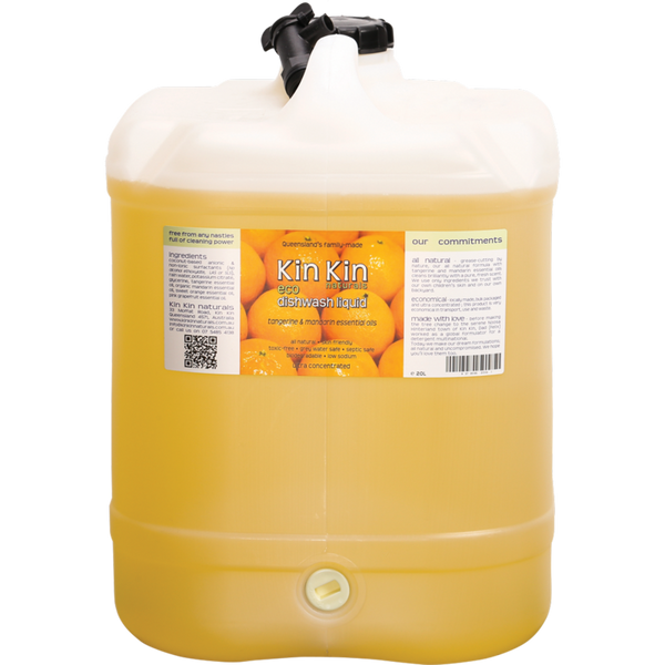Kin Kin Bulk Dishwashing Liquid 20L – The Ethical Kitchen