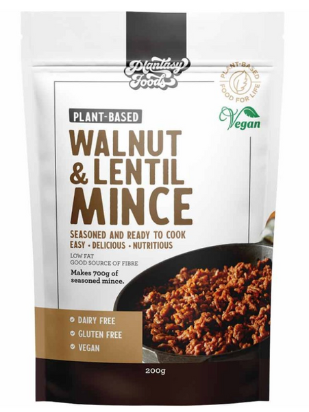 Plant Based Walnut & Lentil Mince