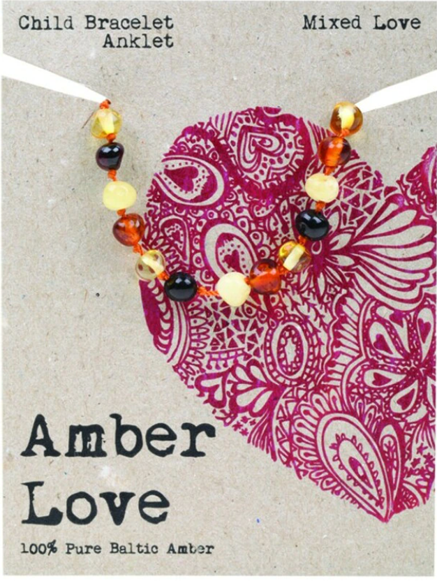Love amber bracelet sale