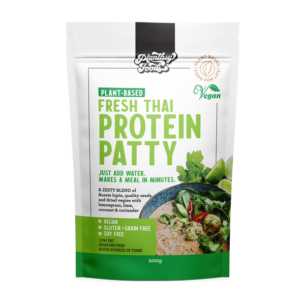 Plant-Based Fresh Thai Protein Patty