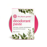 Deodorant paste the physic garden 60g