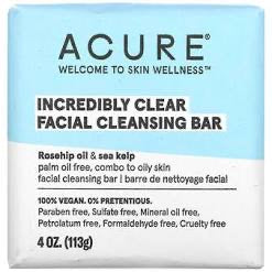 Facial cleansing bar
