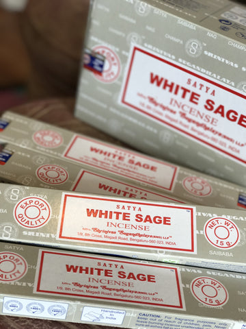 White sage incense