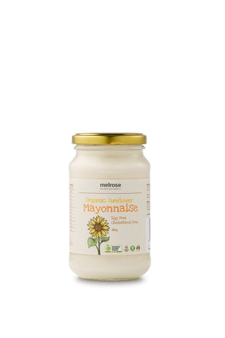 Organic Sunflower Mayonnaise 'Melrose' 365g